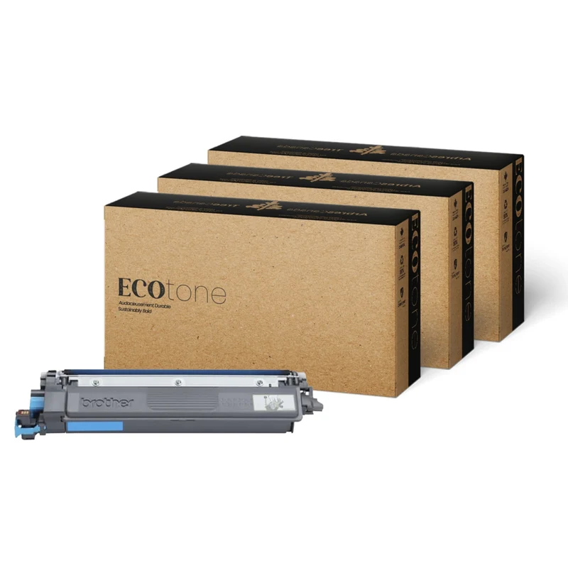 Ecotone Brother TN229XL Remanufactured - High Yield - Cyan/Magenta/Yellow - 3 Pack