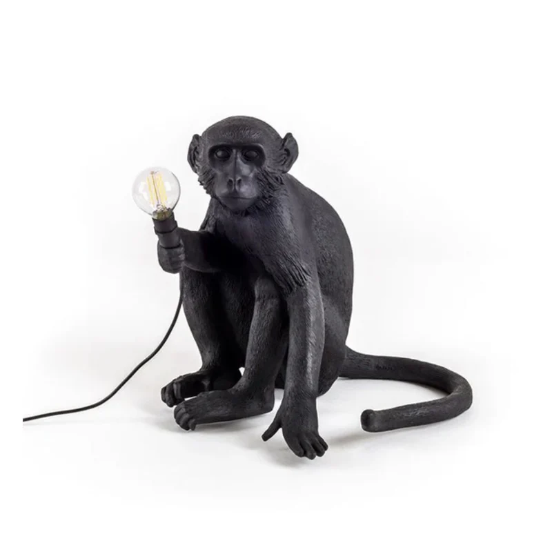 Plata Import - Lampe de table singe assis