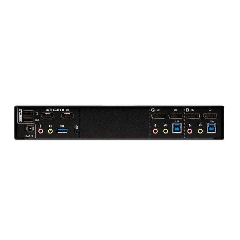 IOGEAR - Commutateur KVM matriciel DisplayPort 4K Dual View à 2 ports