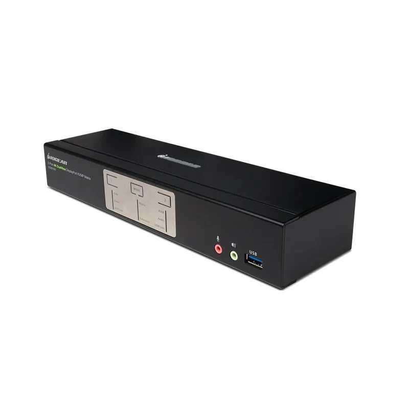 IOGEAR - Commutateur KVM matriciel DisplayPort 4K Dual View à 2 ports