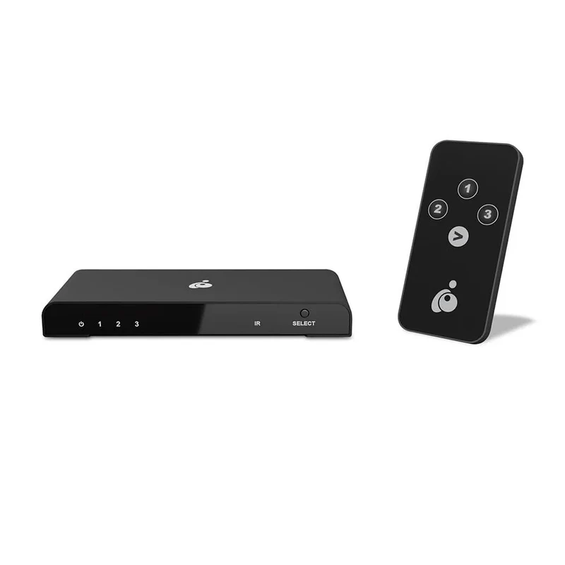 IOGEAR 3-Port True UHD 4K HDMI Switch