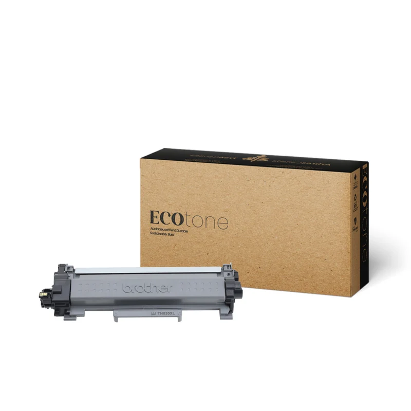Ecotone Brother TN830XL Remanufactured - High Yield - Black