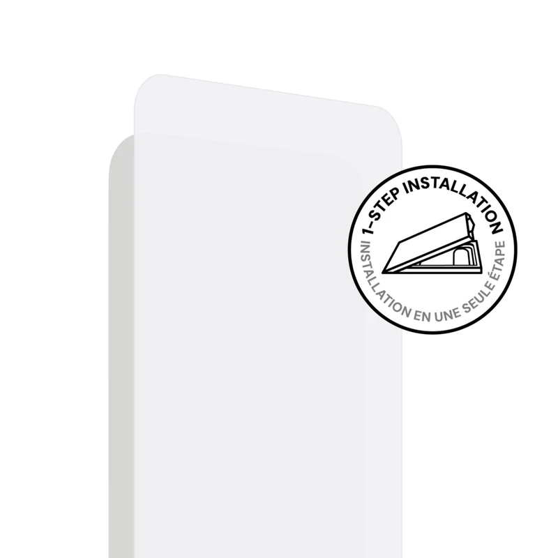 TUFF8 Tempered Glass for iPhone 16 with Auto Installer Kit