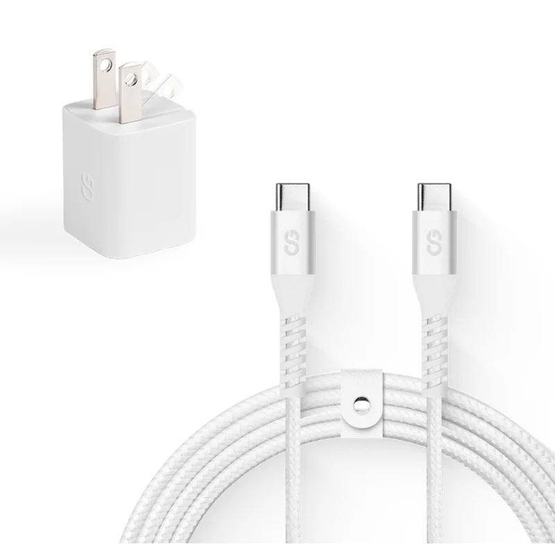 LOGiiX Vibrance USB-C Charging Kit - White