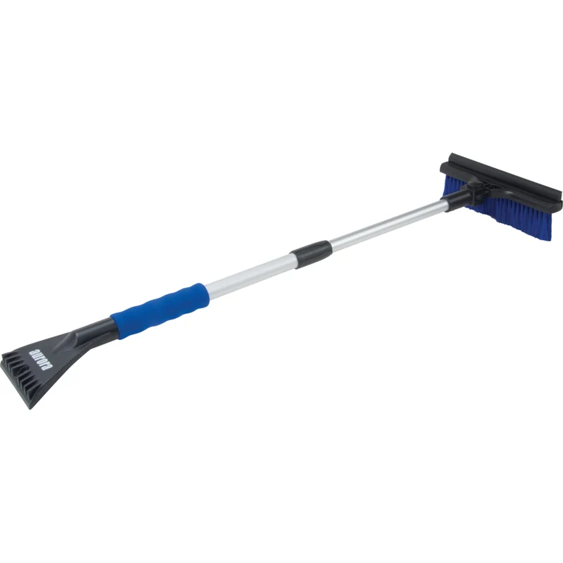 Aurora Tools - Brosse à neige télescopique - télescopique -Lame Polypropylène - Longueur 32-1/2 po - Bleu - Paquet de 4