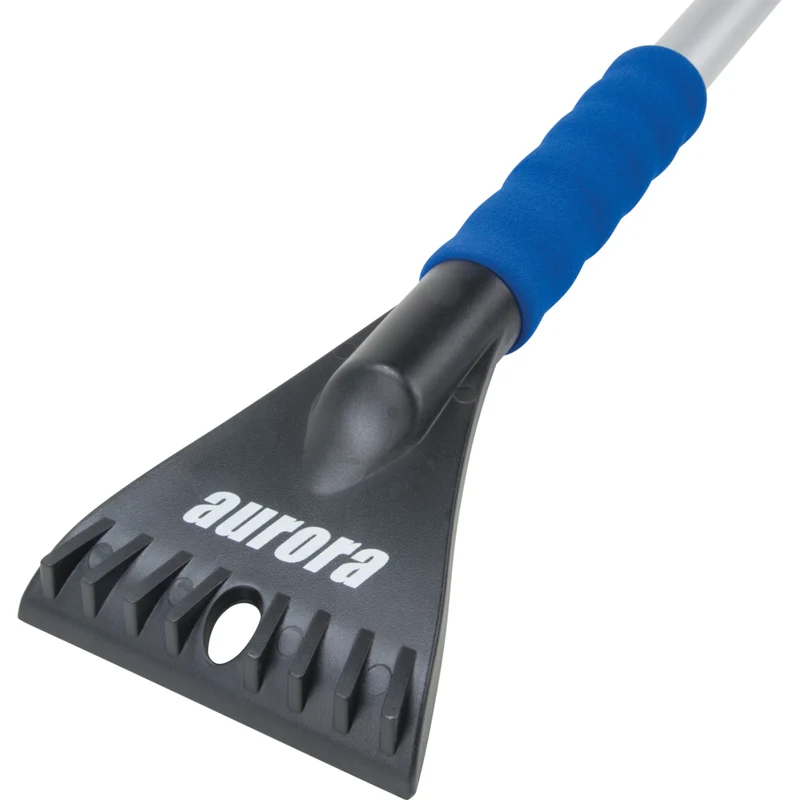Aurora Tools - Brosse à neige télescopique - télescopique -Lame Polypropylène - Longueur 32-1/2 po - Bleu - Paquet de 4