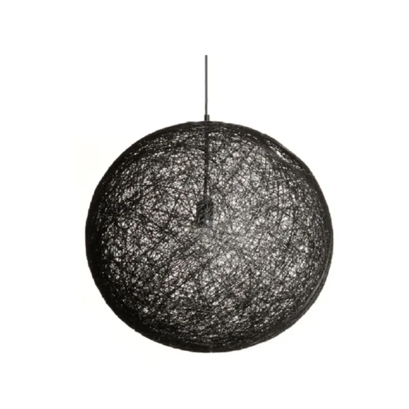 Plata Import 12" Diamater Rope Pendant Lamp