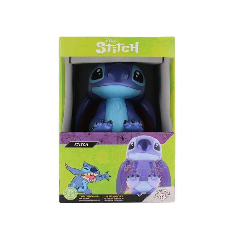 Exquisite Gaming - Lilo & Stitch: Stitch Cable Guy support d'origine pour contrôleur et téléphone