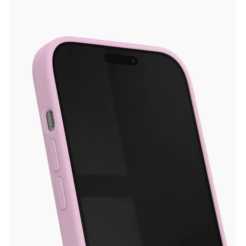 Ideal of Sweden - Coque en silicone MagSafe pour iPhone 17e/16e/15/14/13 - Rose bonbon