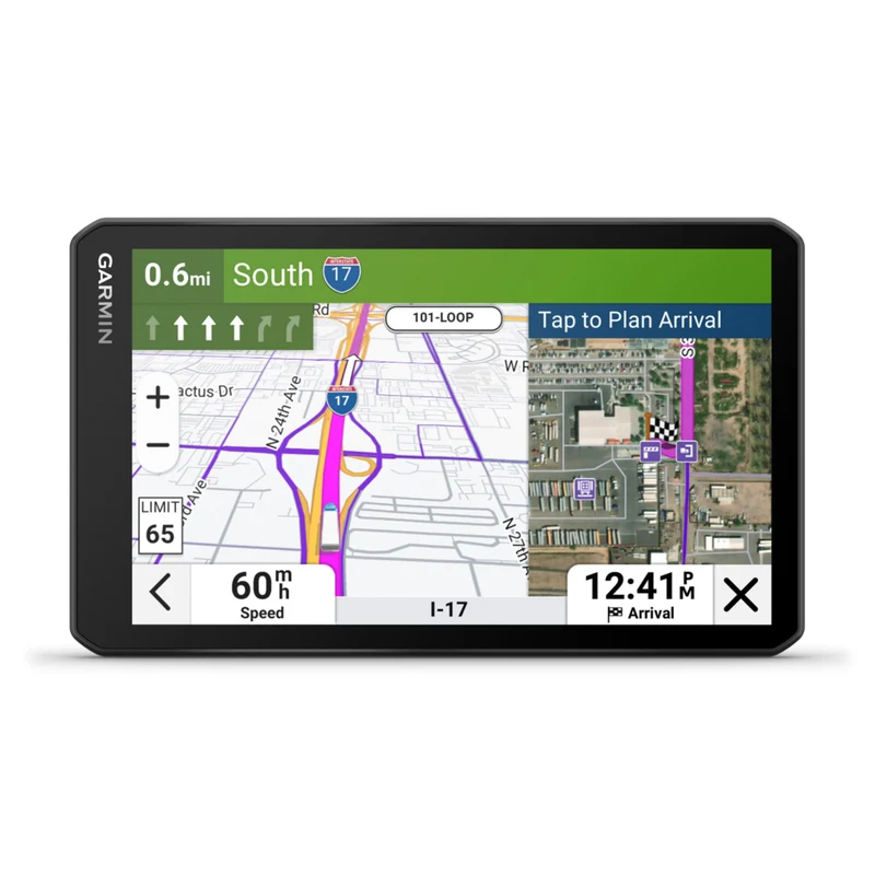 Garmin dēzl OTR720 7-in Display GPS Truck Navigator - Black