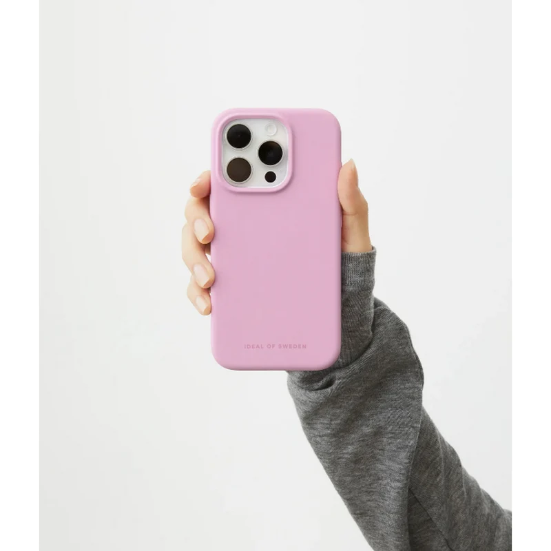 Ideal Of Sweden Silicone MagSafe Case iPhone 17e/16e/15/14/13 - Bubblegum Pink