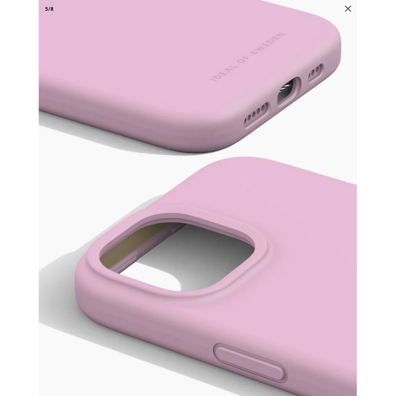 Ideal Of Sweden Silicone MagSafe Case iPhone 17e/16e/15/14/13 - Bubblegum Pink
