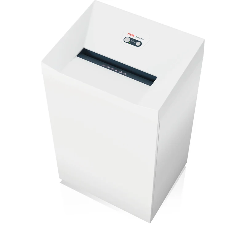 HSM Pure 940, 51-67 sheet, Strip-Cut Shredder - 43.5 gal. capacity