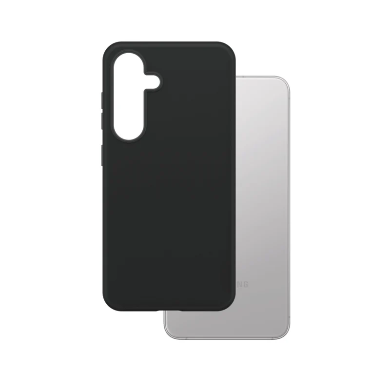 PanzerGlass CARE Fashionable Case for Samsung Galaxy S25 - Black - QI Compatible