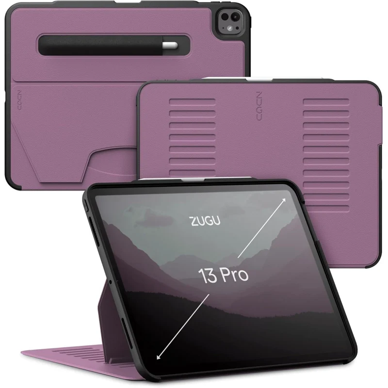 Zugu Case iPad Pro 13" M4 2024 - Berry Purple