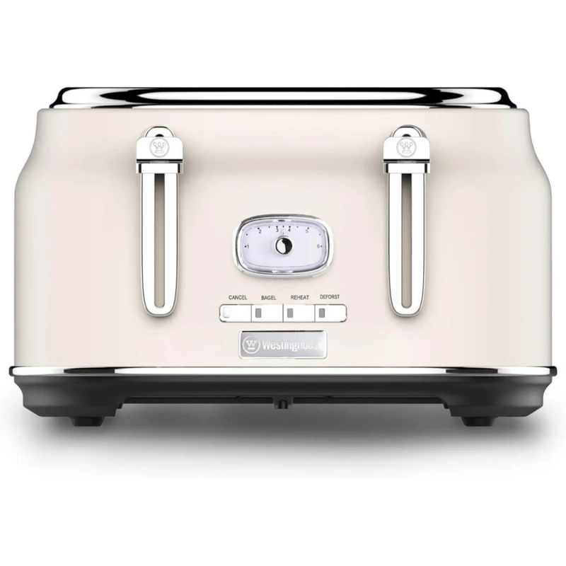 Westinghouse - Grille-pain 4 tranches Retro - blanc