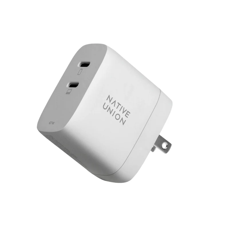 Native Union Wall Charger 67W PD GaaN - White
