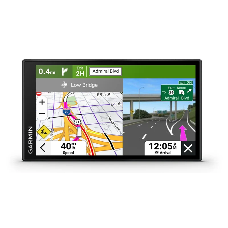 Garmin - Navigateur GPS pour camion à écran 6 pouces dēzl OTR620 - Noir