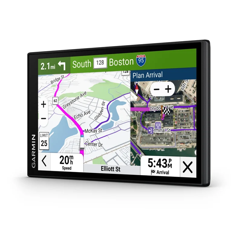 Garmin - Navigateur GPS pour camion à écran 6 pouces dēzl OTR620 - Noir