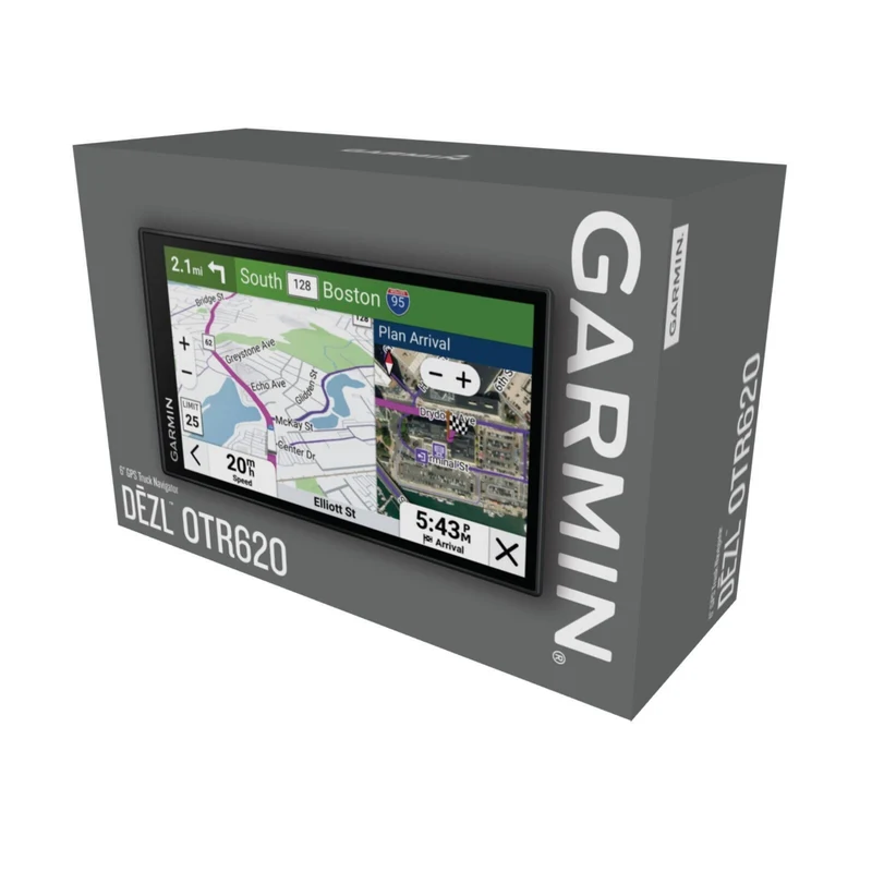 Garmin - Navigateur GPS pour camion à écran 6 pouces dēzl OTR620 - Noir