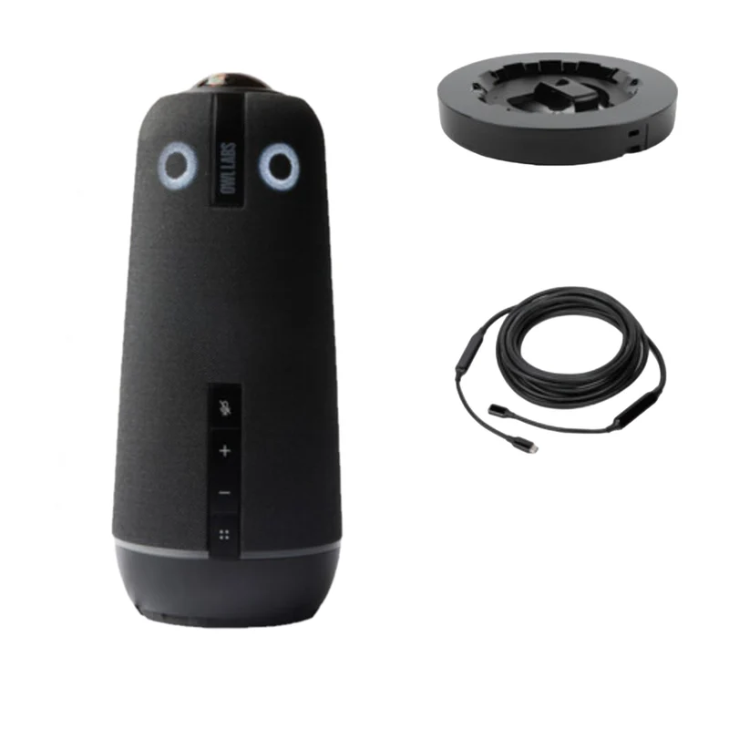 Owl Labs Meeting Owl 4+ Video Conferencing Device and Premium Pack Bundles