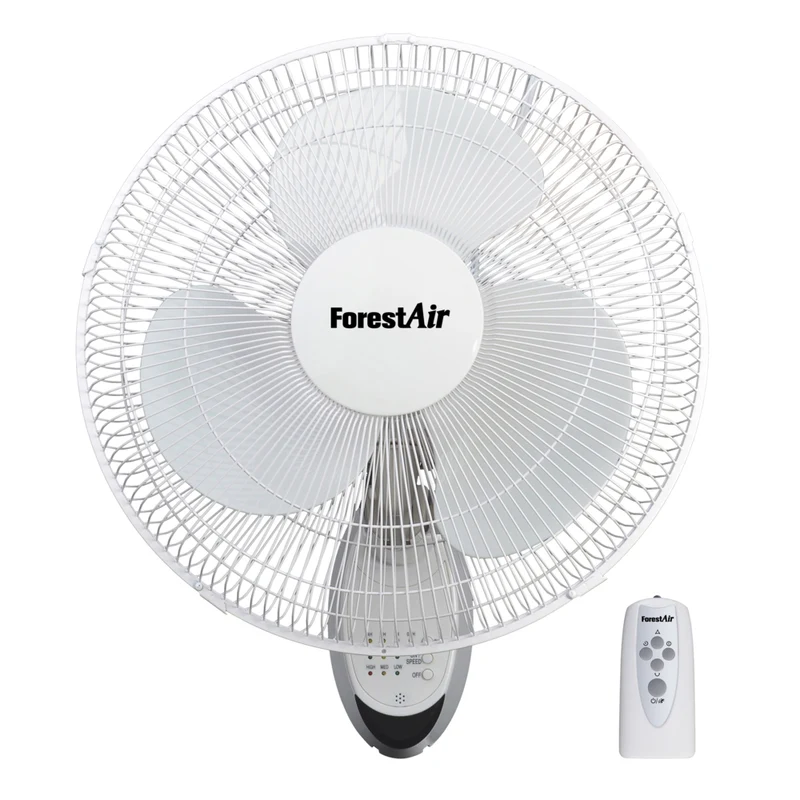 Forest Air 16" Wall-Mounted Fan With Remote