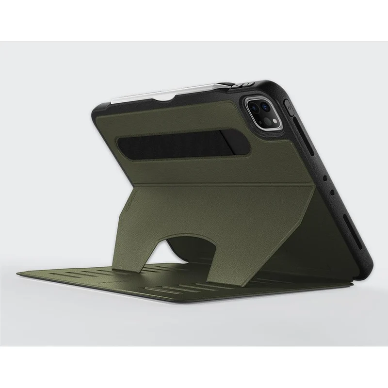 Zugu - Étui pour iPad Pro 12,9 po 2021/2022 - Édition Limitée - Vert Olive