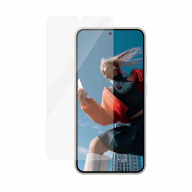 PanzerGlass Ultra-Wide Fit Screen Protector for Samsung Galaxy S24 - Clear