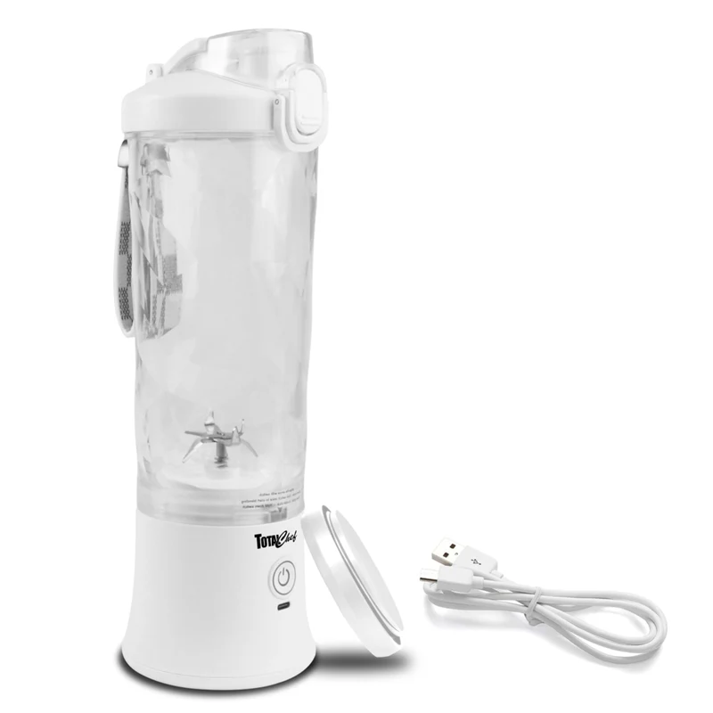 Total Chef Cordless Portable Blender - 20 oz - White