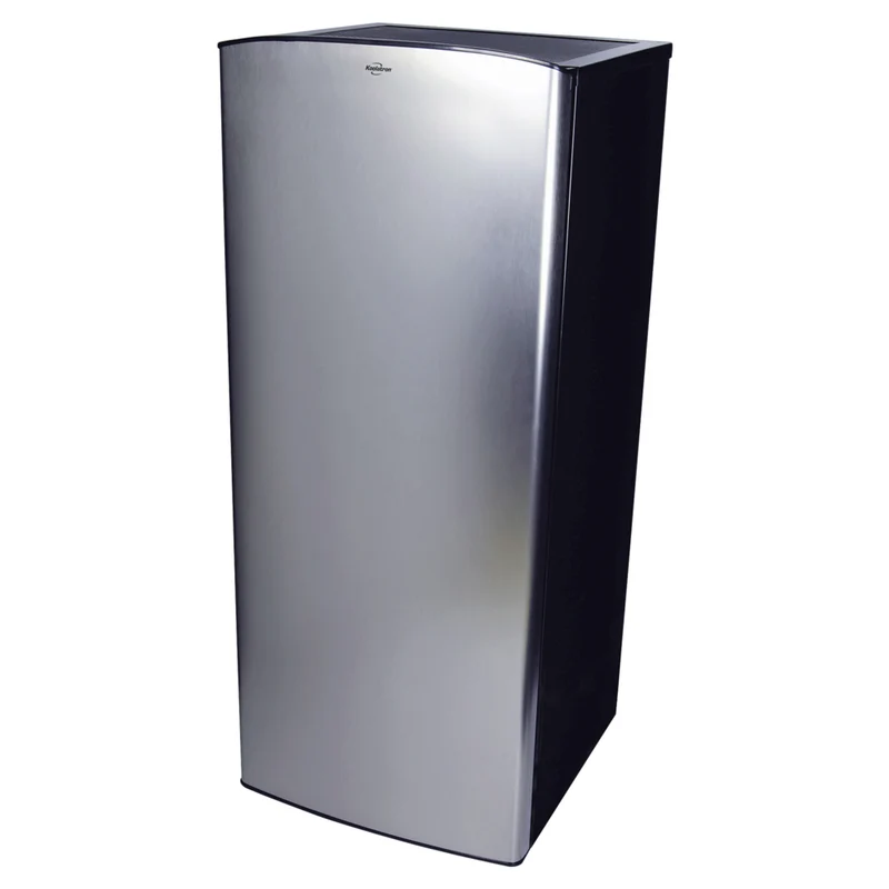 Koolatron - Réfrigérateur compact avec congélateur - 6,2 pi3 - acier inoxydable