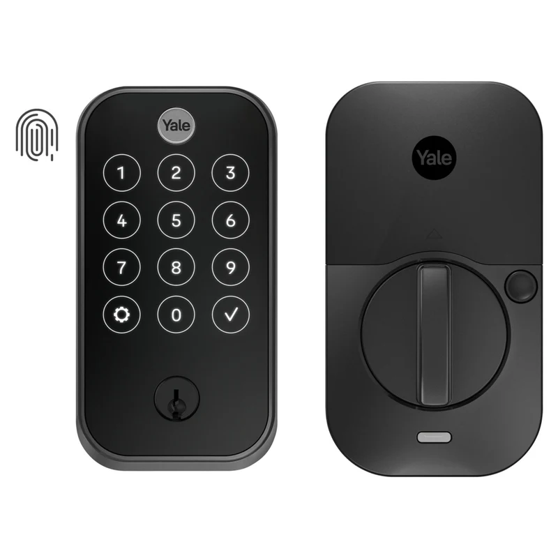 Yale - 420 Assure Lock 2 Touch avec Bluetooth - À clé - Suède noir