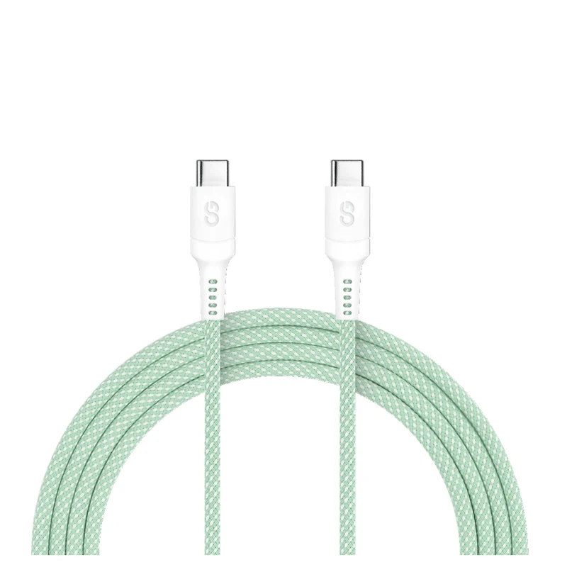 LOGiiX Vibrance Connect 100W USB-C to USB-C - Green
