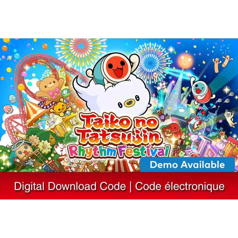 Taiko no Tatsujin: Rhythm Festival for Nintendo Switch [Digital Download]