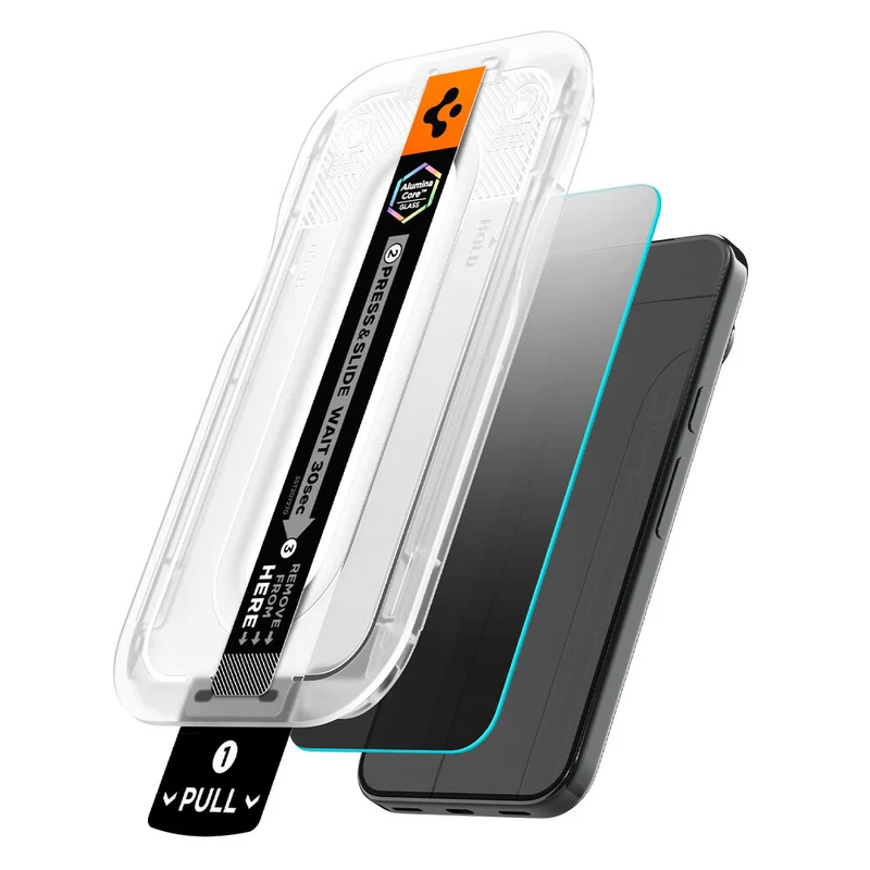 Spigen Google Pixel 11 Pro XL / 10 Pro XL / 9 Pro XL GLAS.tR EZ Fit Pro Privacy 2PCS Glass Screen Protector (Black)