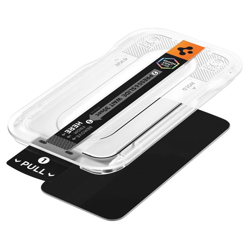 Spigen Google Pixel 11 Pro XL / 10 Pro XL / 9 Pro XL GLAS.tR EZ Fit Pro Privacy 2PCS Glass Screen Protector (Black)