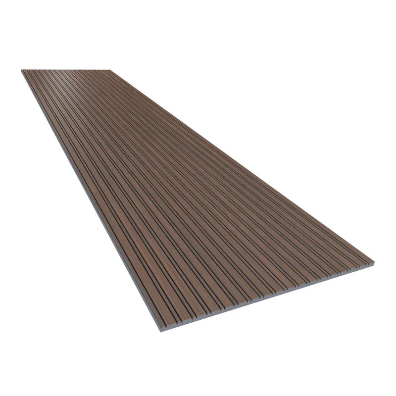 Vicoustic VicStrip Double Grey PET 240 Dark Walnut (Box of 2)