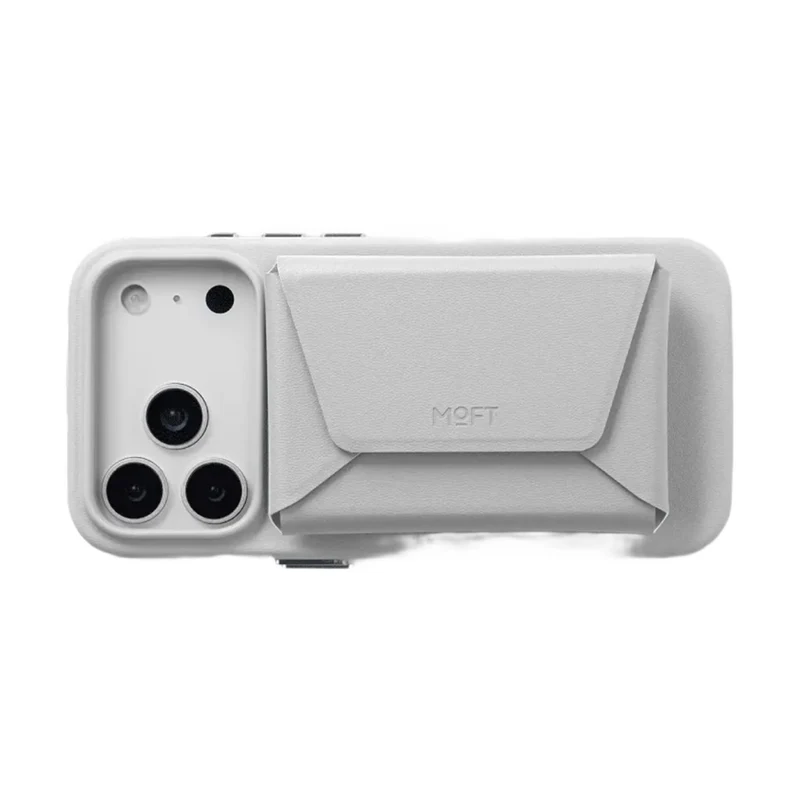 MOFT MagSafe Magnetic Card Holder Snap Field Wallet With Stand - Jet Black