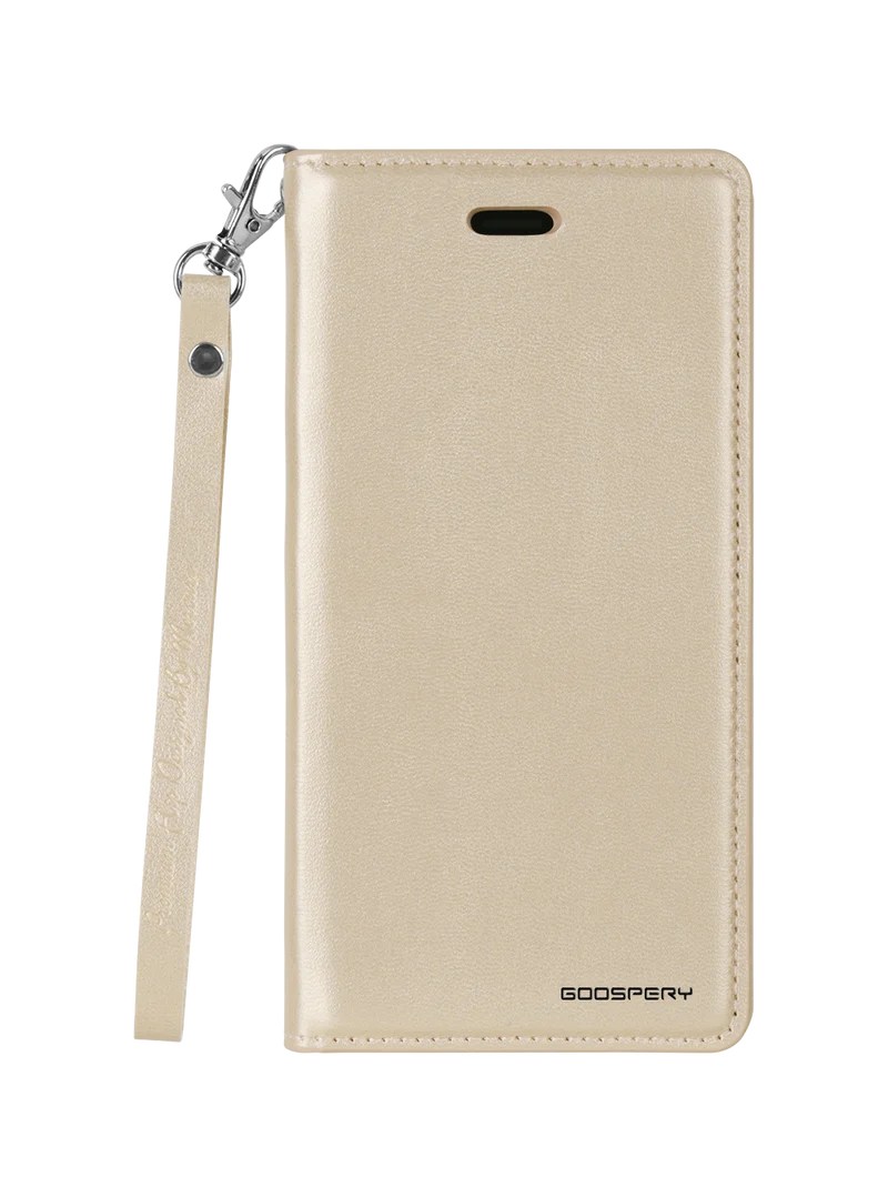 Goospery Bluemoon Flip Case for iPhone 13 mini - Gold