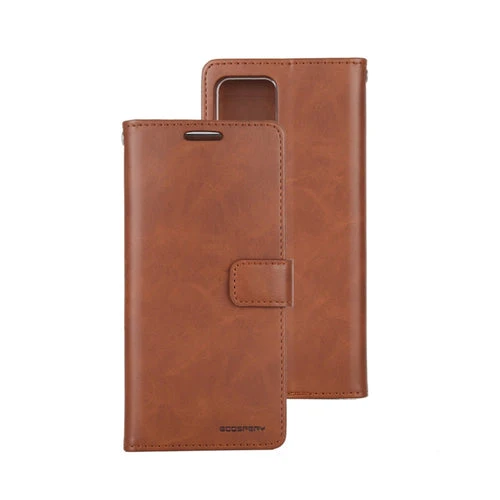 Goospery Bluemoon Diary for iPhone 13 Pro Max - brown