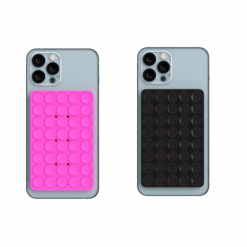 Blu Element PhoneSquid Grip - Black & Fuschia - 2 Pack