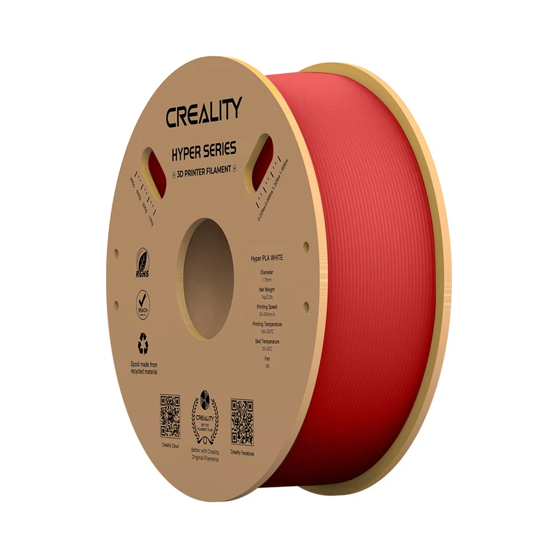 Creality HypeRPLA 3D Printing Filament - 1 kg - Red