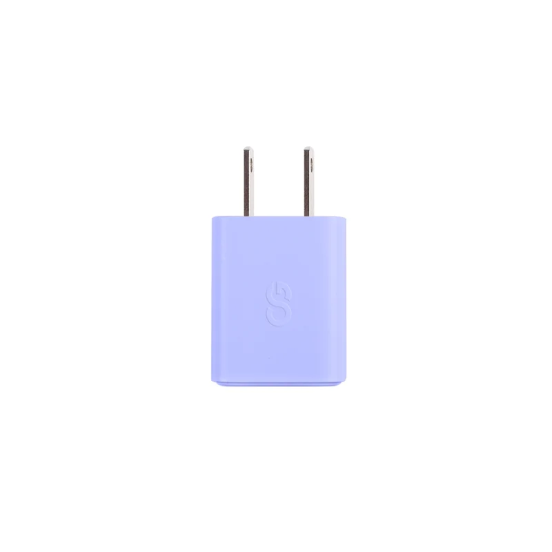 LOGiiX Vibrance Power Cube 30W USB-C Wall Charger - Lavender