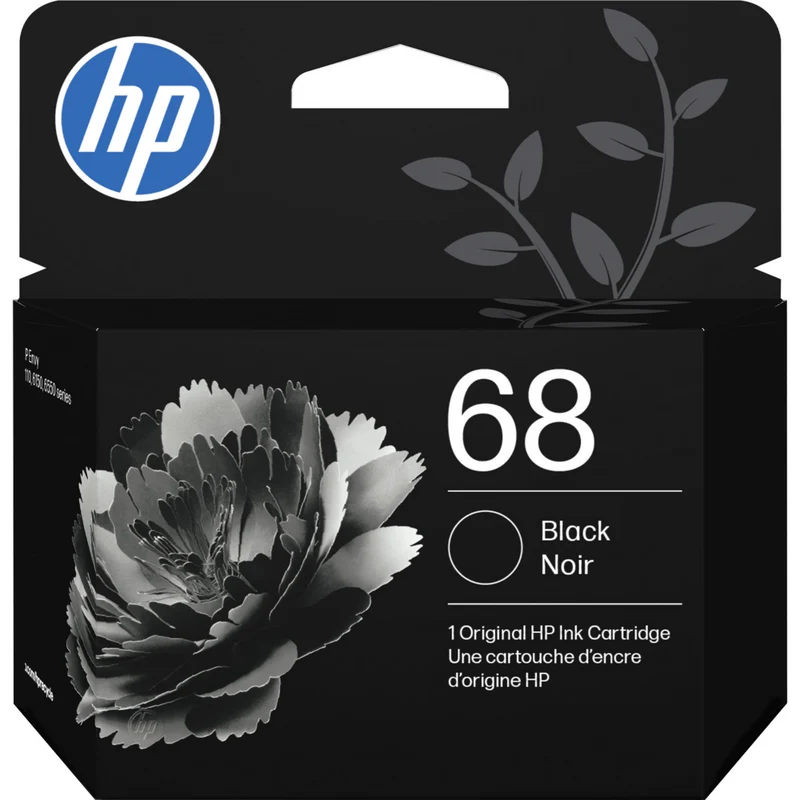 HP - Cartouche d'encre noire originale HP 68