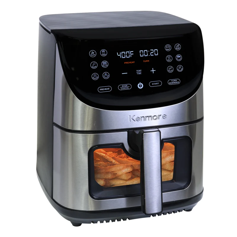 Kenmore - Friteuse à air 8 qt - Acier inoxydable