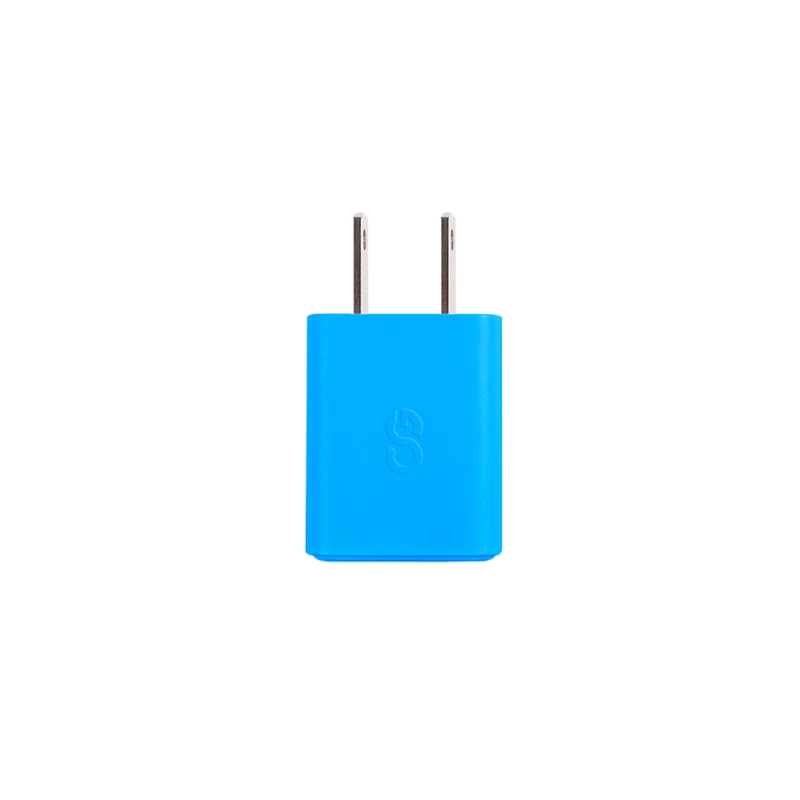 LOGiiX Vibrance Power Cube 20W USB-C Wall Charger - Turquoise