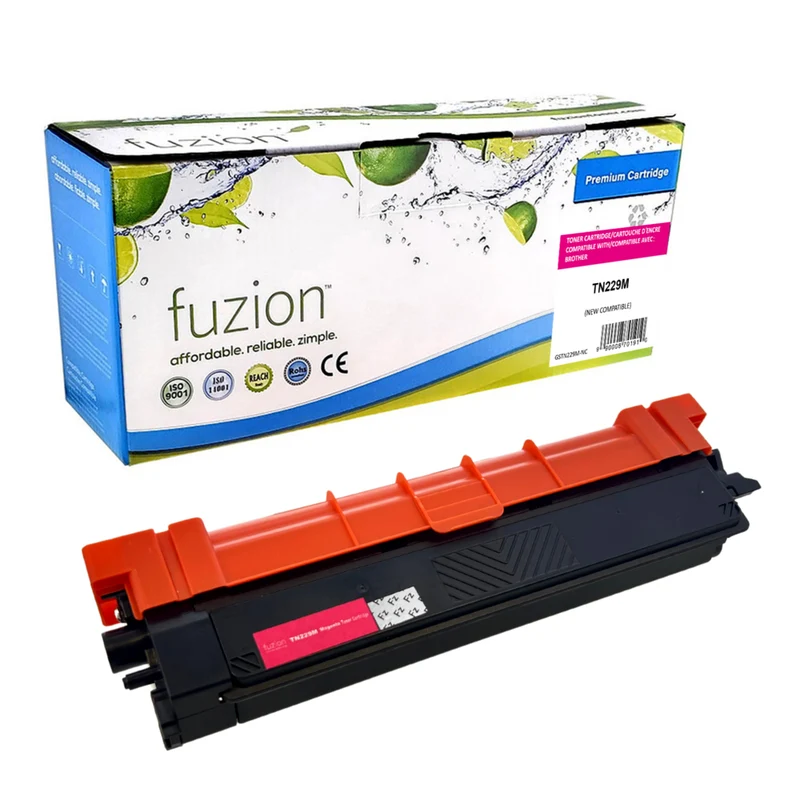 fuzion Brother TN229 (TN229M) Cartouche De Toner Compatible - Rendement Standard - Magenta