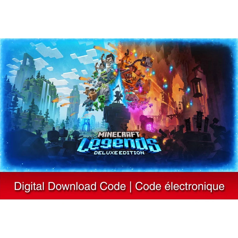 Minecraft Legends Deluxe Edition for Nintendo Switch [Digital Code]