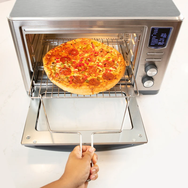 Kenmore - Four grille-pain à convection pour friteuse à air numérique 11 en 1 - Acier inoxydable