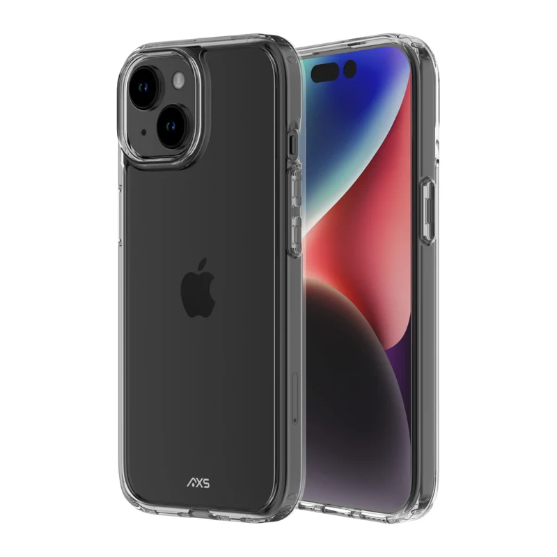 AXS ULTRA CLEAR Drop-tested Case for Apple iPhone 15 - Clear