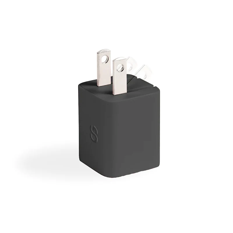 LOGiiX Vibrance Power Cube 30W USB-C Wall Charger - Black